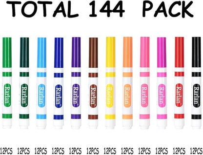 Rarlan Washable Markers Bulk, Markers - Image 2