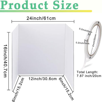 3 Pack Medium Trifold Poster Board, 24 x 16inches Poster Board - Image 2