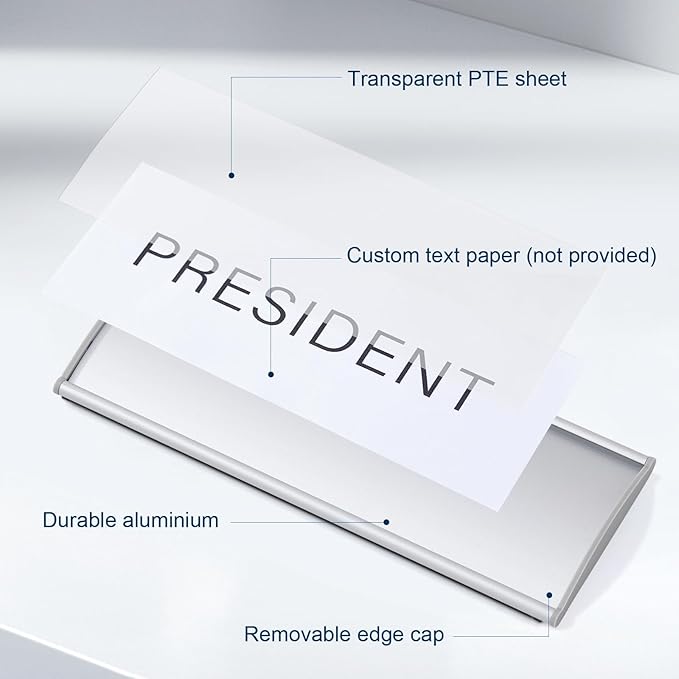 Plecterco 4 Pcs Office Door Signs - Image 3