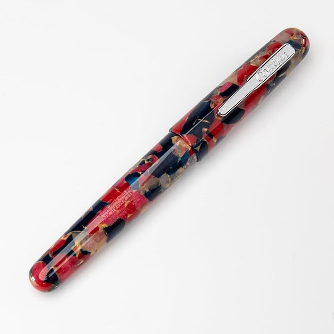 Conklin All American Fountain Pen in Old Glory – Medium Nib, Patriotic Red - Image 3
