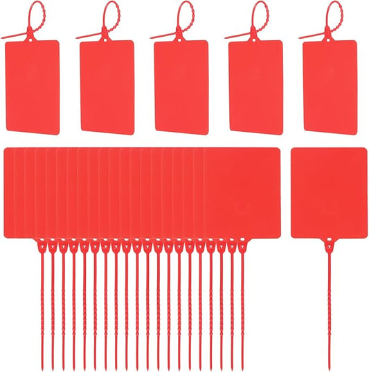 MECCANIXITY Plastic Seals Shipping Tags, by MECCANIXITY