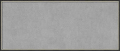 Amanti Art Black Framed Magnetic Board 21x49 Oversize Vision Board by AmantiArt