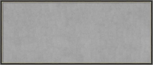 Amanti Art Black Framed Magnetic Board 21x49 Oversize Vision Board by AmantiArt