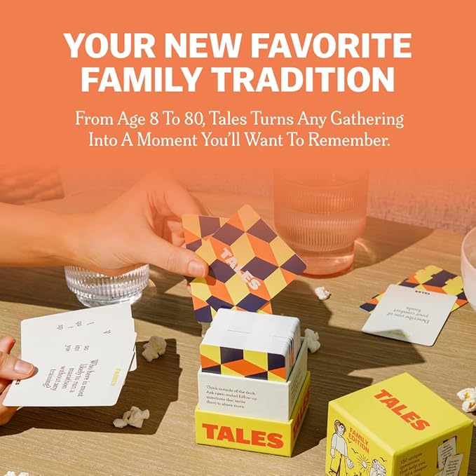 TALES 150 Conversation Cards, Family Edition, - Image 5