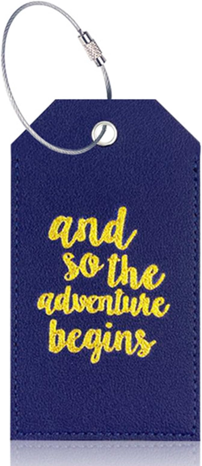 Portable Leather Travel Labels - Image 9