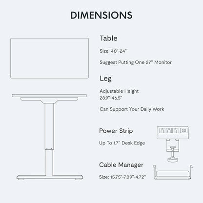 FLEXISPOT EN2 Whole-Piece Standing Desk - Image 6
