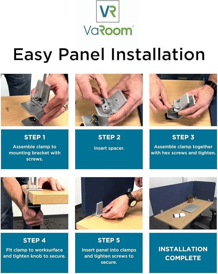 Desk Divider; Sound Absorbing Panel and Sound Proof Dividers - Image 5