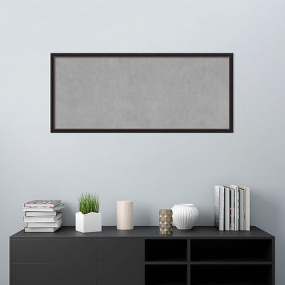 Amanti Art Black Framed Magnetic Board 22x50 Oversize Vision Board - Image 5
