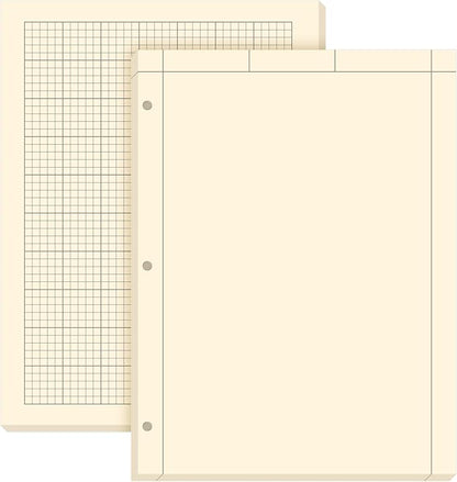 Seajan 2 Pcs Engineering Paper Notebook Engineering Computation Pad 8.5 x 11 by Seajan