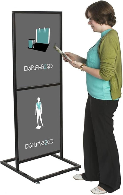 Displays2go Freestanding Poster Holder - Image 3