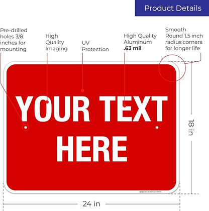 Personalized Custom Red Background Customize - Image 3