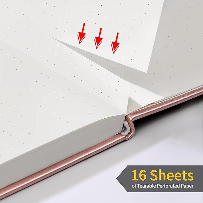 Annecy Numbered Bullet Dotted Journal Notebook, Medium 5.5x 8.25, 160 Pages - Image 4