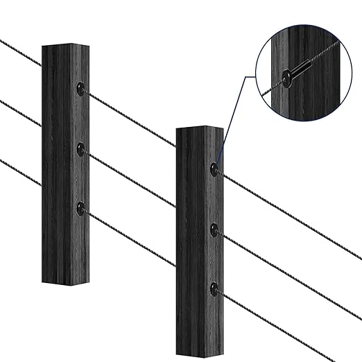 RiaYer 40 Pack 45 Degree Angle Protective Sleeves, T316 Marine Grade Cable - Image 3