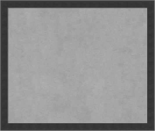 Amanti Art Black Framed Magnetic Board 22x26 Medium Vision Board by AmantiArt