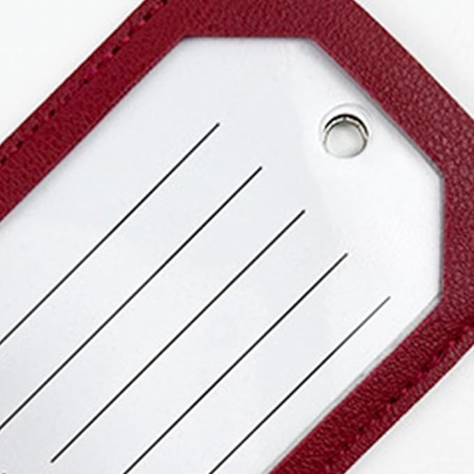 Portable Leather Travel Labels - Image 6
