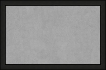Amanti Art Black Framed Magnetic Board 23x35 Large Vision Board by AmantiArt