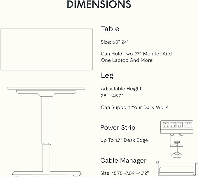 FLEXISPOT EN2 Whole-Piece Standing Desk - Image 6