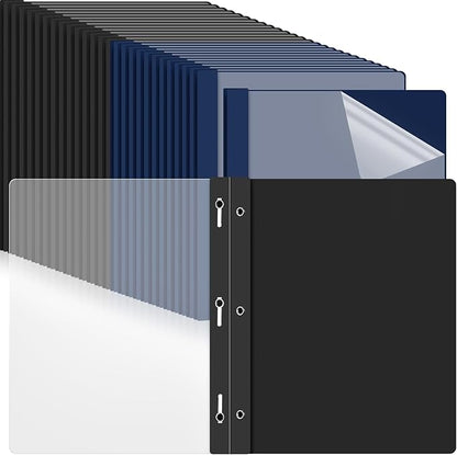 Feifeiya 48 Pack Plastic Report Covers by Feifeiya