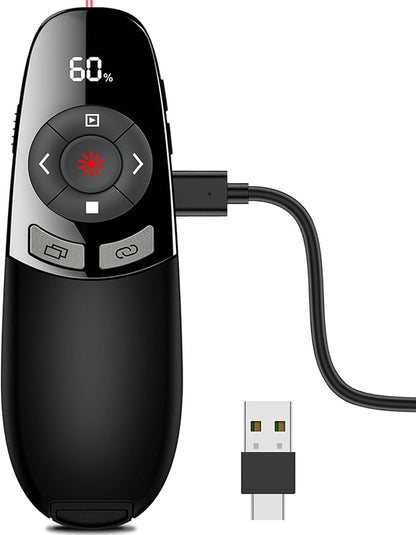 Rechargeable Wireless Presentation Clicker by TITIANCOOLPresenter