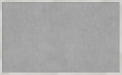 Amanti Art Silver Framed Magnetic Board 25x41 Large Vision Board by AmantiArt