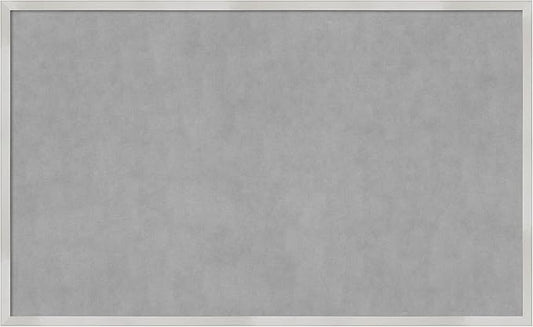 Amanti Art Silver Framed Magnetic Board 25x41 Large Vision Board by AmantiArt