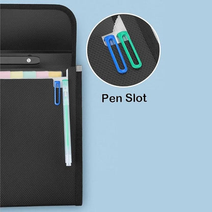 Extra Large Legal Size/Foolscap 12 Pockets Accordion File Organizer - Image 4