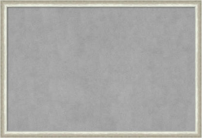Amanti Art Silver Framed Magnetic Board 26x38 Large Vision Board by AmantiArt
