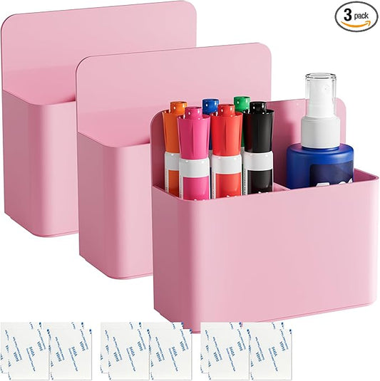 First-zgel 3 Pcs Magnetic Pen Holder, Magnetic Dry Erase Marker Holder by First-zgel