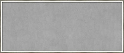 Amanti Art Silver Framed Magnetic Board 21x49 Oversize Vision Board by AmantiArt
