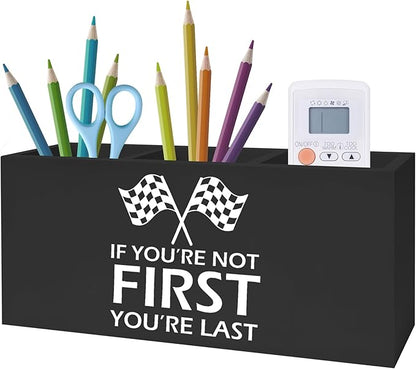 Exqcom Funny Car Racing Pen Pencil Holder by Exqcom