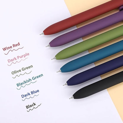 FIOVER Colored Pens, 12 Pack Colorful Gel Pens, Quick-Dry 0.7mm Medium Point - Image 3