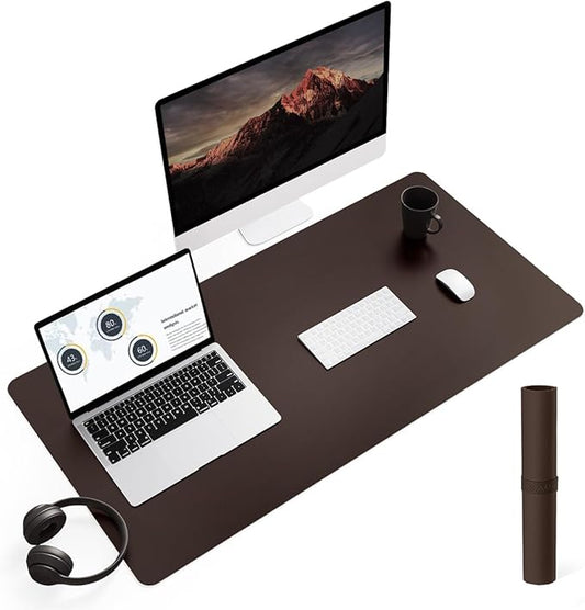 YSAGi Non-Slip Leather Desk Pad L Size, Waterproof Laptop Computer Desk by YSAGi