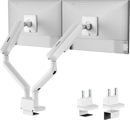 monTEK Dual Monitor Arm, Mechanical Spring Monitor Arm by monTEK