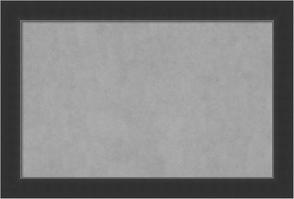 Amanti Art Black Framed Magnetic Board 25x37 Large Vision Board by AmantiArt