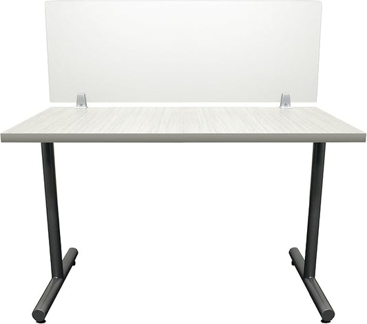 OBEX Clear Acrylic Desk Mounted Privacy Panel by OBEX