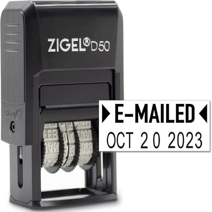 ZIGEL D50 Date Stamp with E-MAILED by ZIGEL