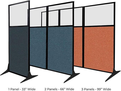 Versare Workstation Partition | Portable Wall Divider | Modern Office Cubicle | - Image 5