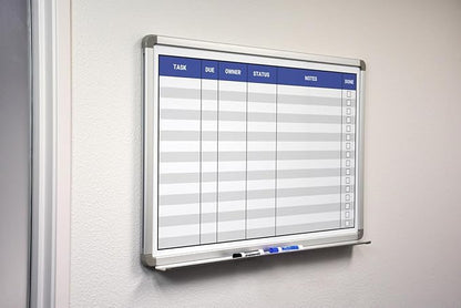 Task List Whiteboard 36" x 24" - Image 2