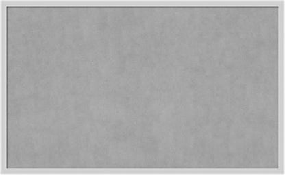Amanti Art Silver Framed Magnetic Board 25x41 Large Vision Board by AmantiArt