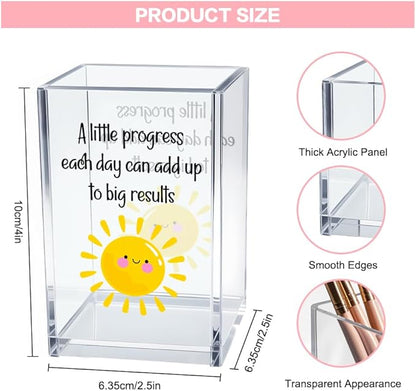 Vgrti A Little Progress Each Day Can Add Up To Big Results Acrylic Cosmetic - Image 2