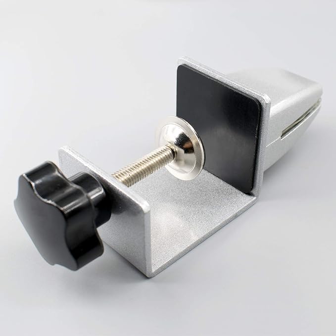 Sneeze Guard Support Clamp Partition Aluminum Adjustable Partition Clamp - Image 7