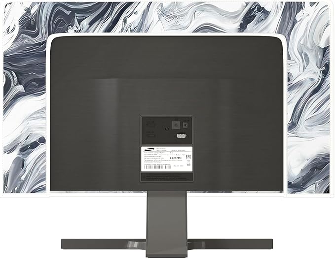 Baocicco Abstract Gray Marble Waterproof 40, 42，43 Inch Television Cover - Image 5