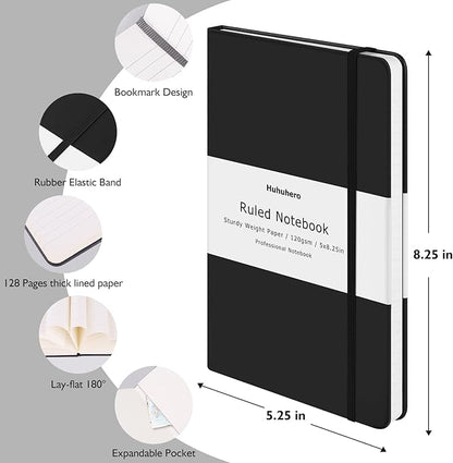 Huhuhero Notebooks Journal, Ruled Notebook, Premium Thick Paper Lined Journal - Image 4