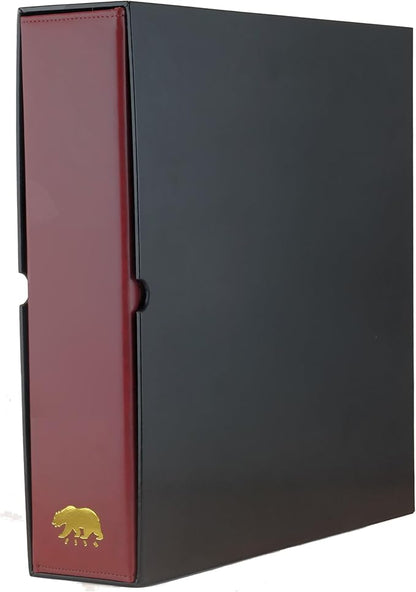 Ursae Minoris Estate Library Deluxe 4 Q-Ring Large Format Binder - Image 4