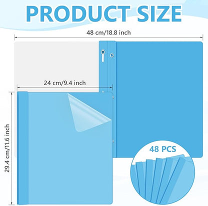 Feifeiya 48 Pack Plastic Report Covers - Image 2