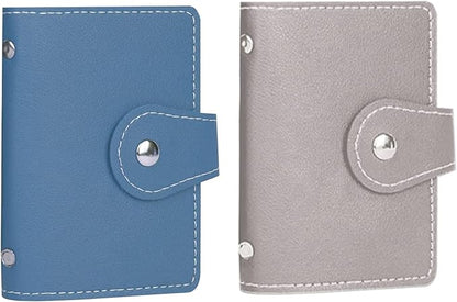 PRIVILLA 2 Pcs Credit Card Holder and business card holder，Sd Card Holder Each by PRIVILLA