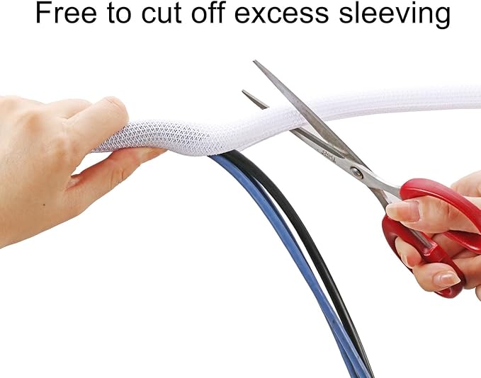 Pet-Proof Cable Sleeve 5/8" x5ft 2-PCS - Image 2
