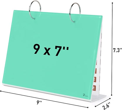 Desktop Glass Dry Erase & Acrylic Aesthetic Calendar Weekly to-do List Combo - Image 6