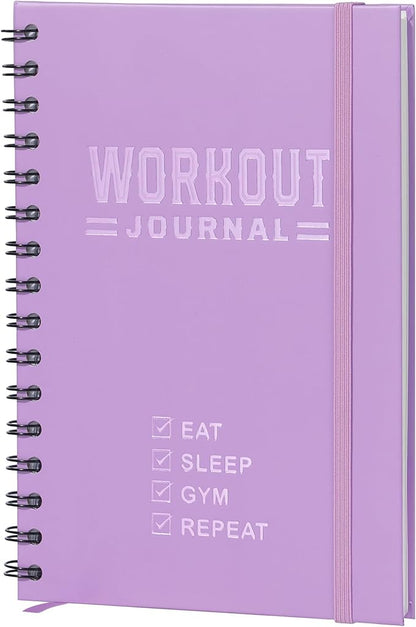 Nextnoid Hardcover Fitness Journal Workout Planner by Nextnoid