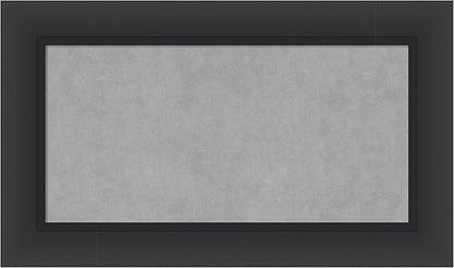 Amanti Art Black Framed Magnetic Board 17x29 Small Vision Board by AmantiArt